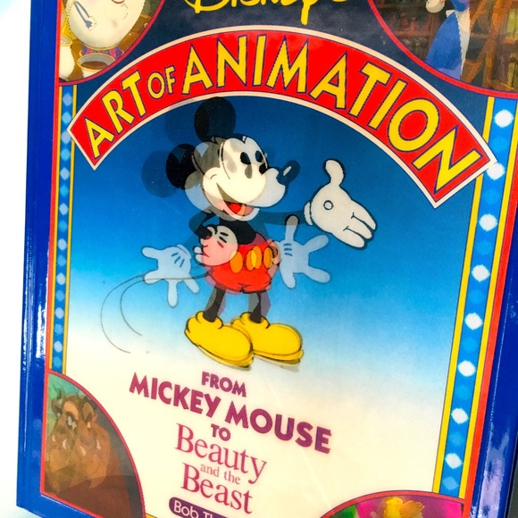 DISNEY’S 1991 ART OF ANIMATION BOOK HOLOGRAM COVER - Picture 2 of 16